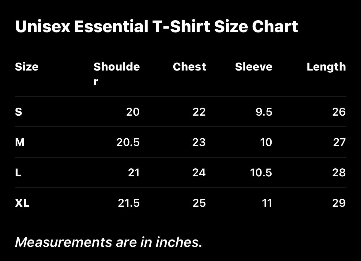 Unisex Essential t shirt