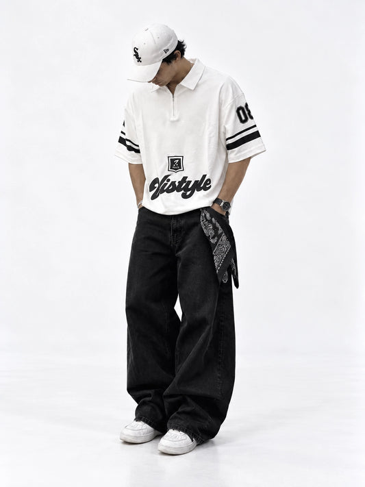 Vistyle Oversized graphic jersey shirt