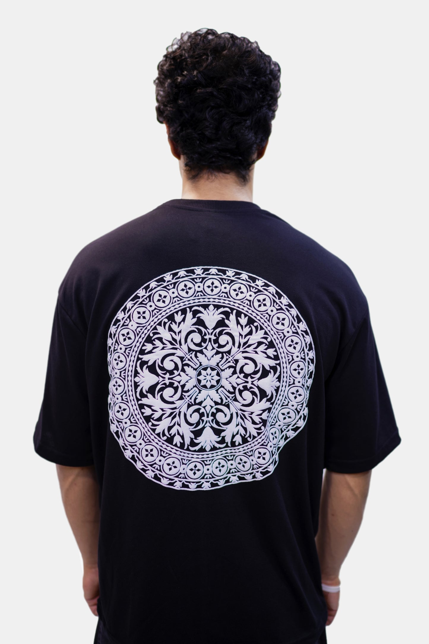 Mandala Art Unisex Oversize T Shirt