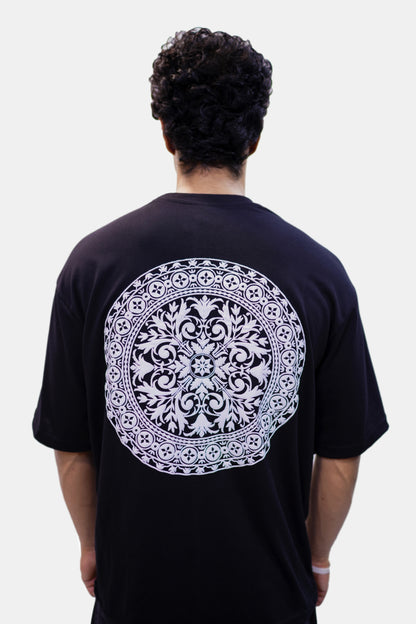 Mandala Art Unisex Oversize T Shirt