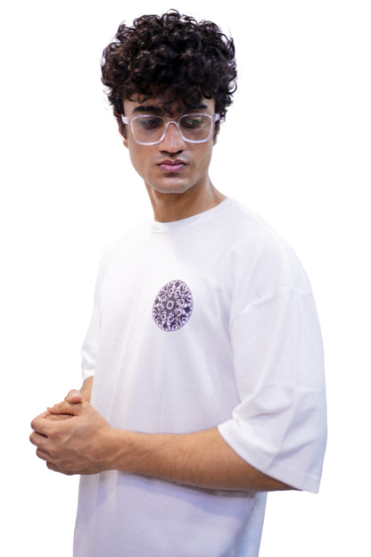 Mandala Art Unisex Oversize T Shirt