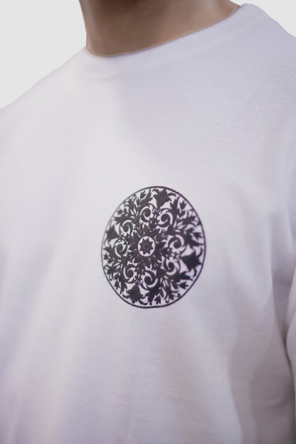 Mandala Art Unisex Oversize T Shirt