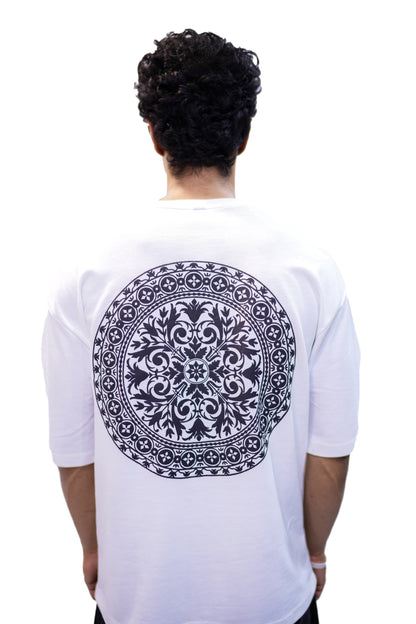 Mandala Art Unisex Oversize T Shirt