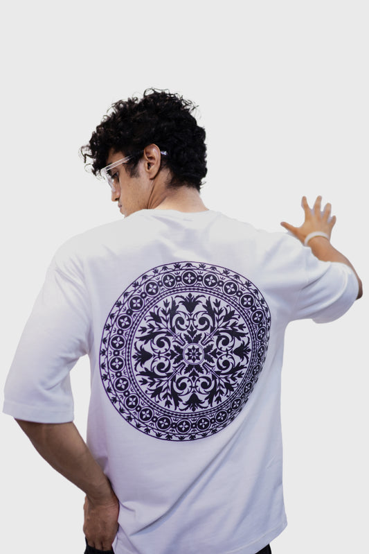 Mandala Art Unisex Oversize T Shirt