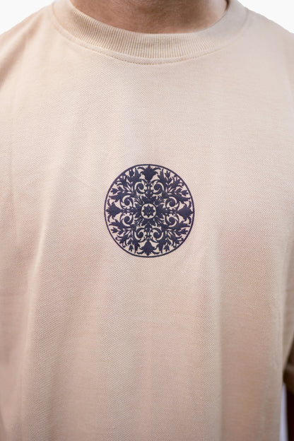 Mandala Art Unisex Oversize T Shirt