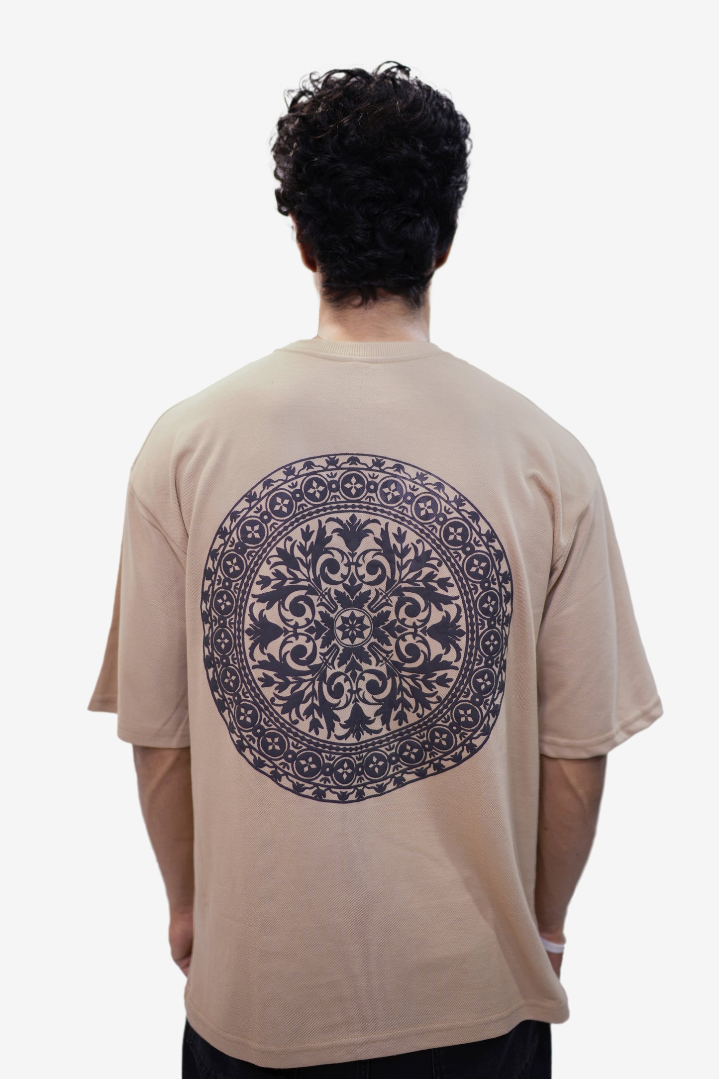 Mandala Art Unisex Oversize T Shirt