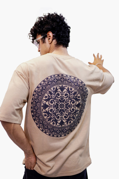 Mandala Art Unisex Oversize T Shirt