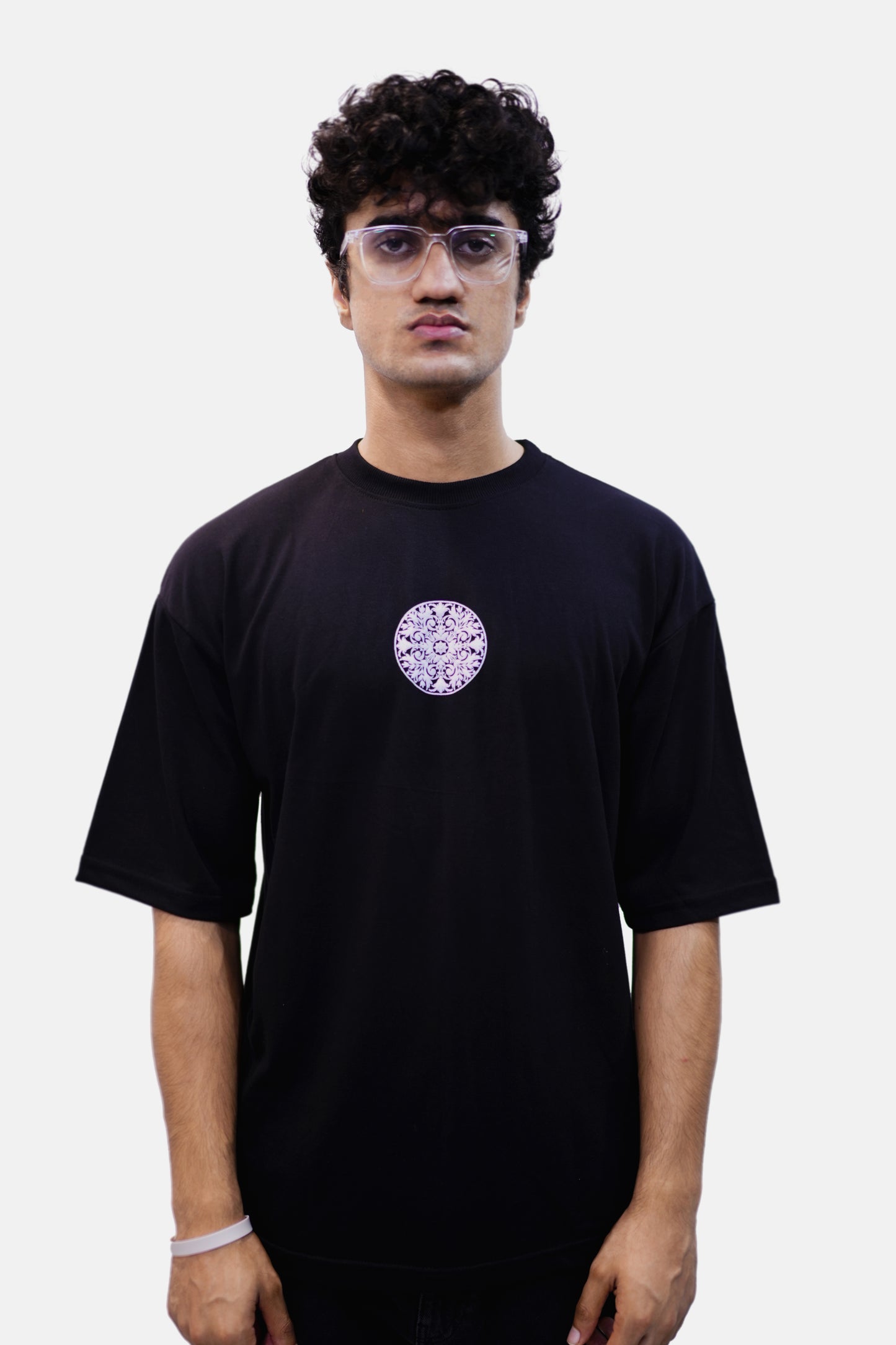 Mandala Art Unisex Oversize T Shirt