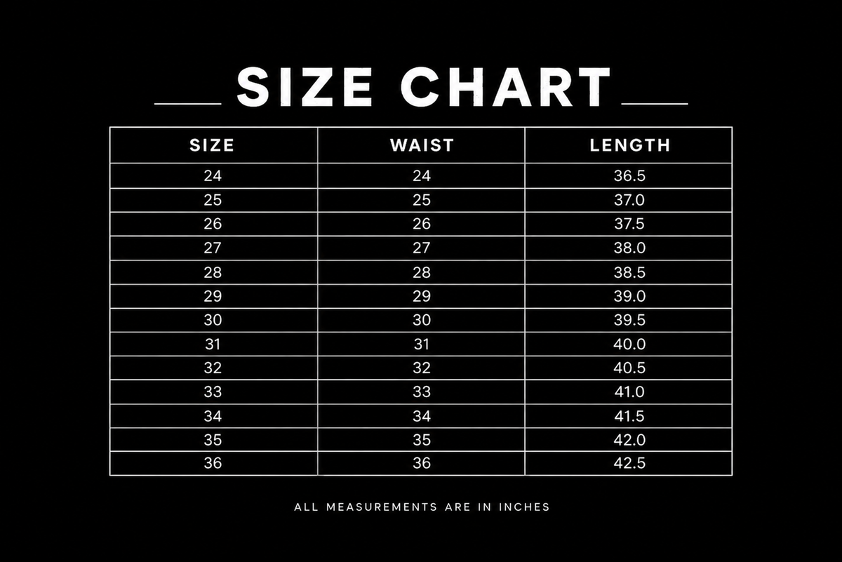 Unisex Axis Baggy Jeans