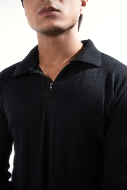 BLack_DROP_NEEDLE_POLO