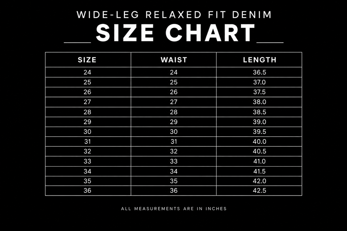Wide-Leg Denim