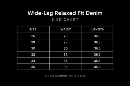 Wide-Leg Relaxed Fit Denim