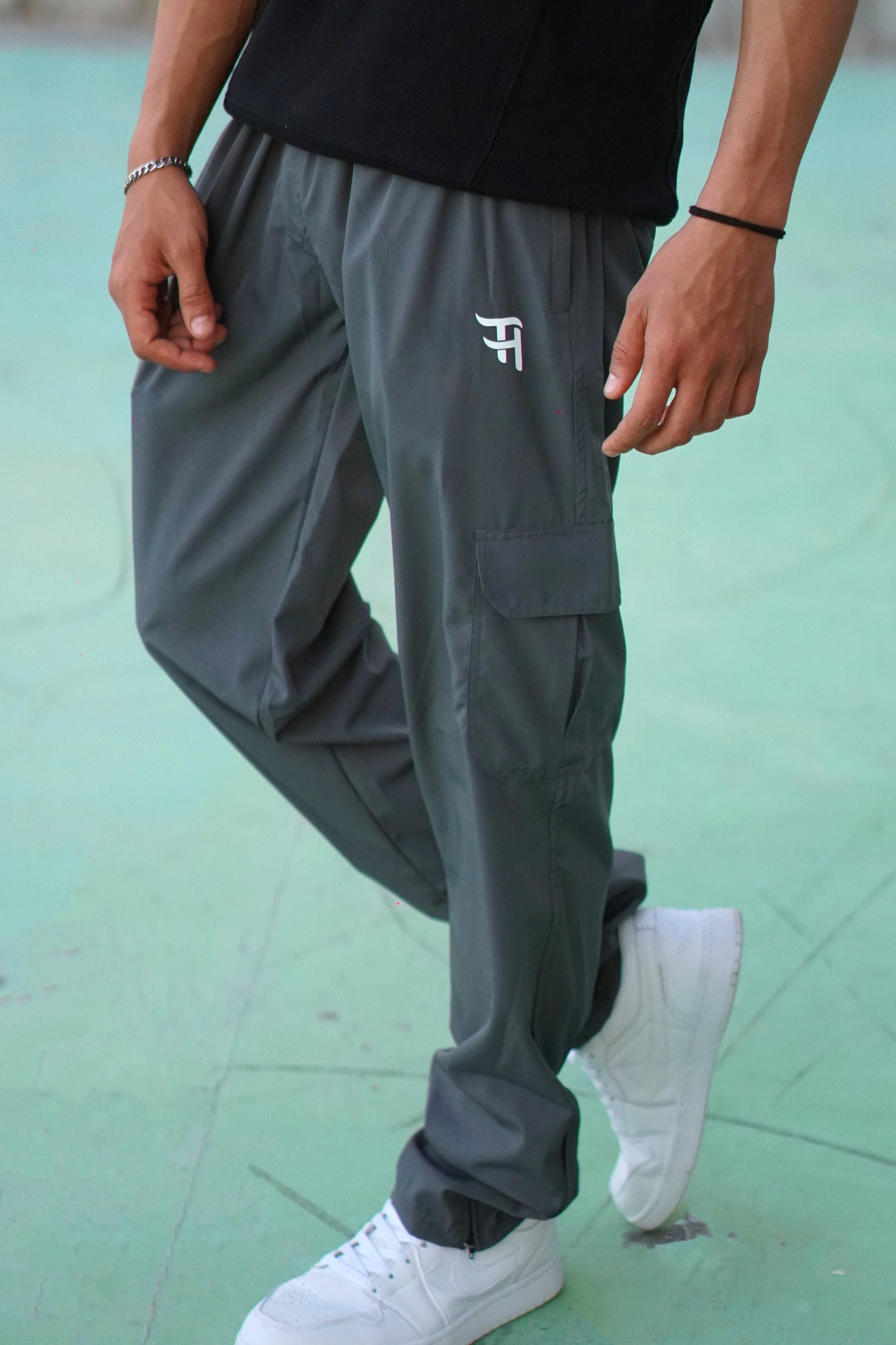 Parachute Cargo Trouser Grey