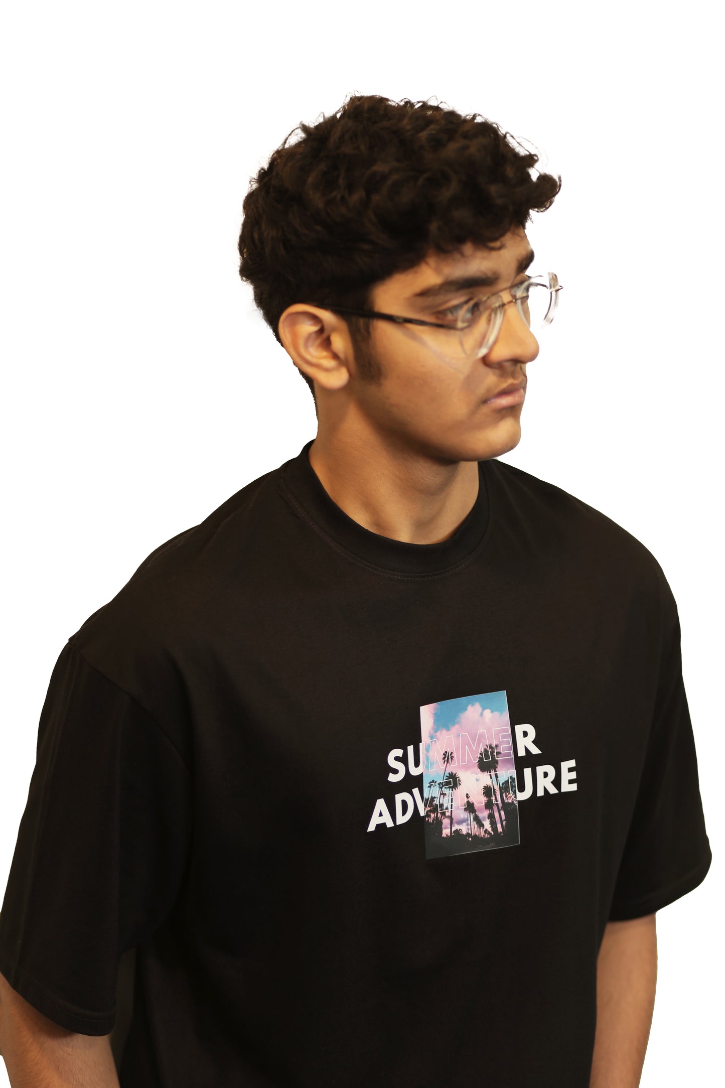 Summer Adventure Graphic Oversize T Shirt