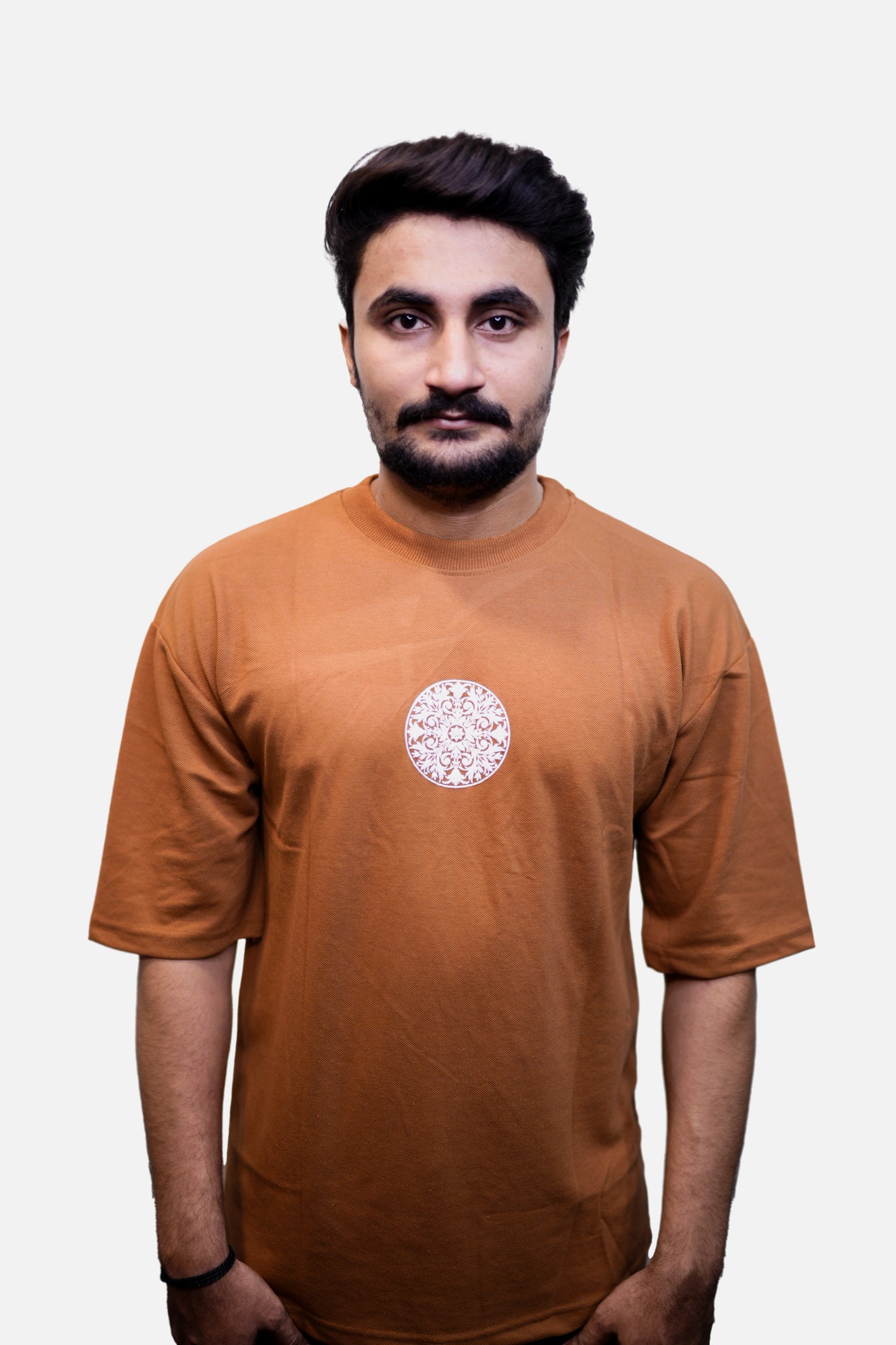 Mandala Art Unisex Oversize T Shirt