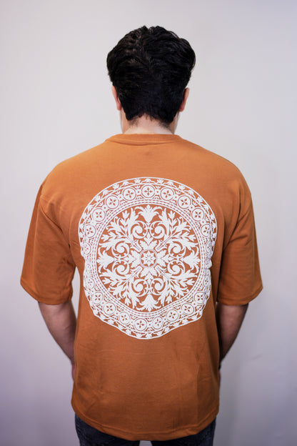 Mandala Art Unisex Oversize T Shirt