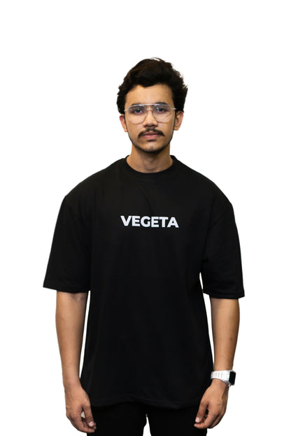 Vegeta Emblem Graphic Oversize T Shirt