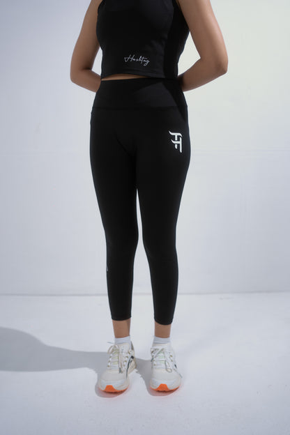 Black High-Waist Workout Legging