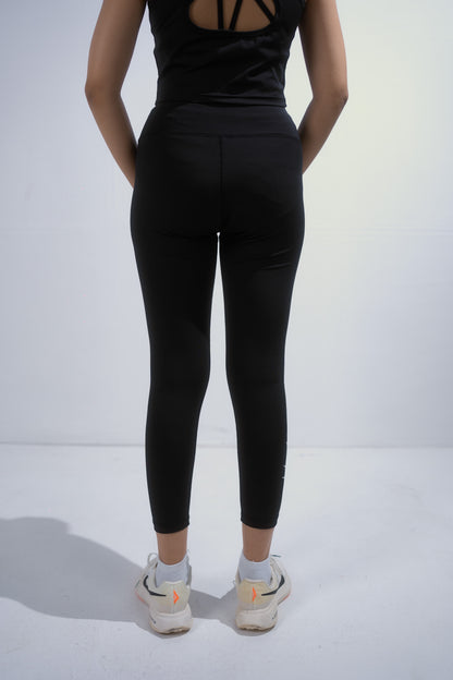 Black High-Waist Workout Legging