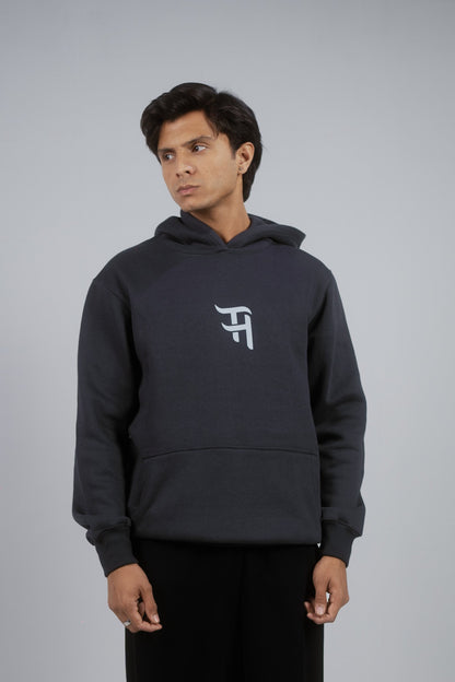 Dice Art Grey Hoodie