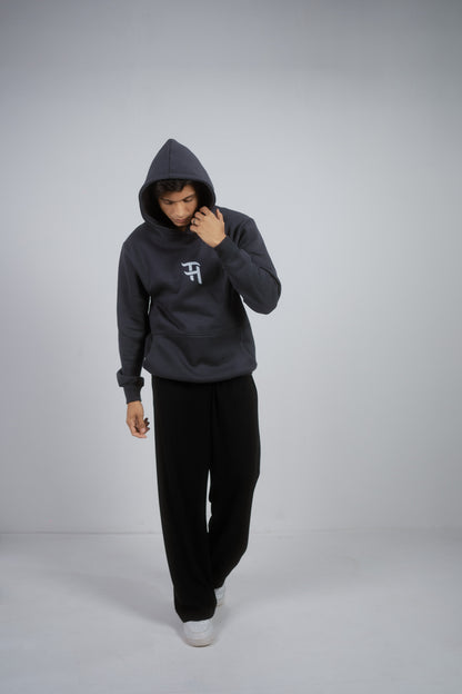 Dice Art Grey Hoodie