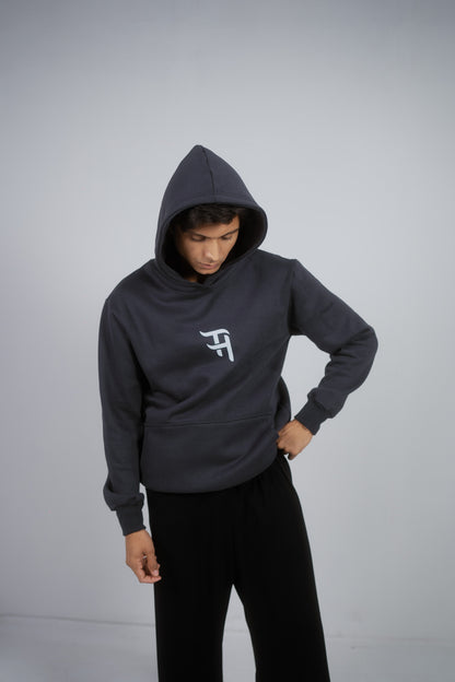 Dice Art Grey Hoodie