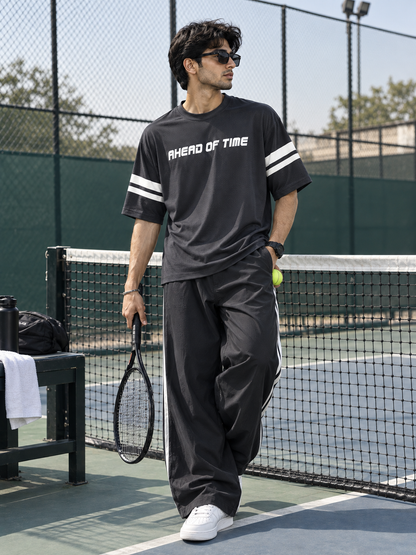 Ahead Of Time Mesh Graphic Tee