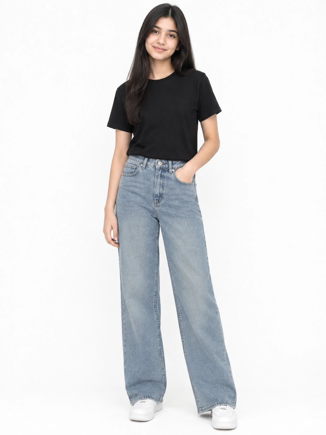 Wide-Leg Denim
