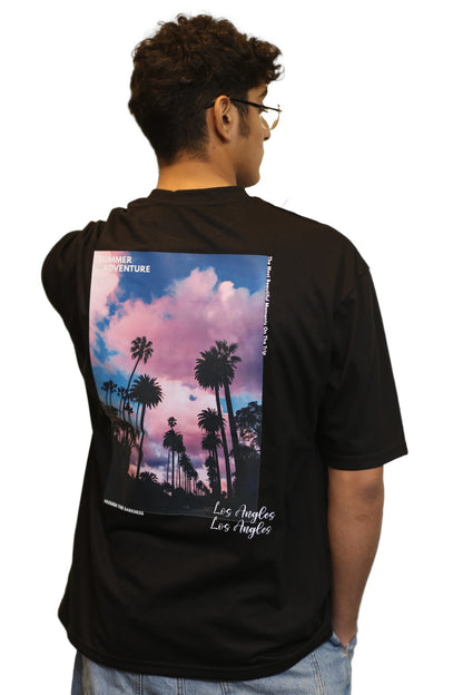 Summer Adventure Graphic Oversize T Shirt