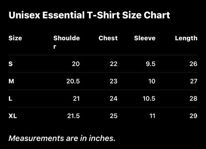 Unisex Essential t shirt