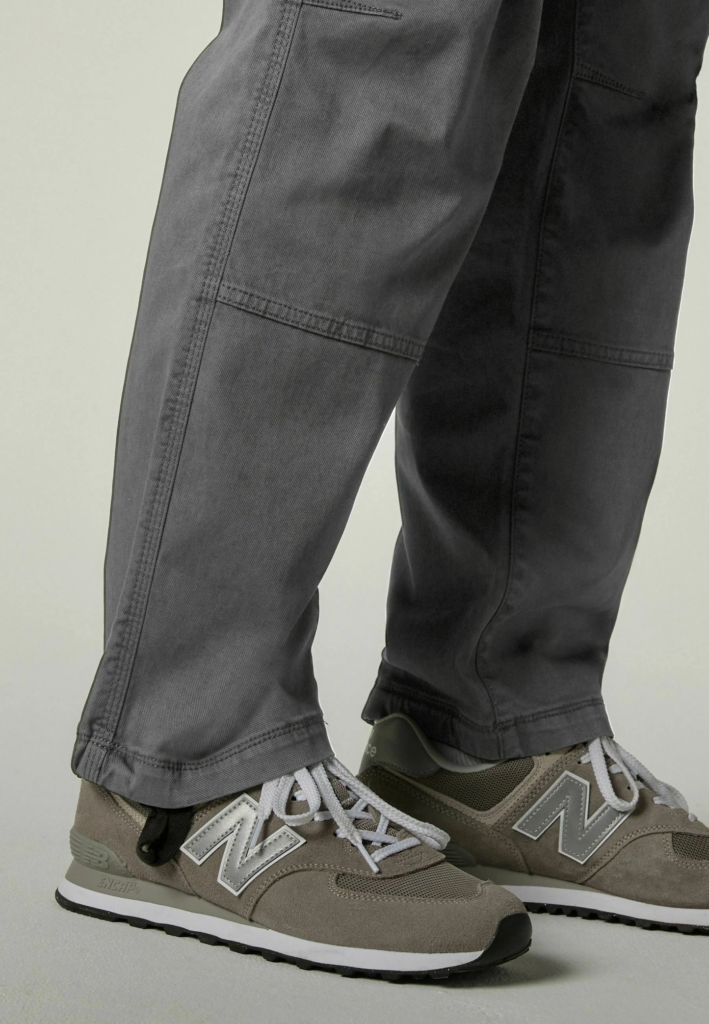 Unisex Dark Gray Six-Pocket Cargo Pants