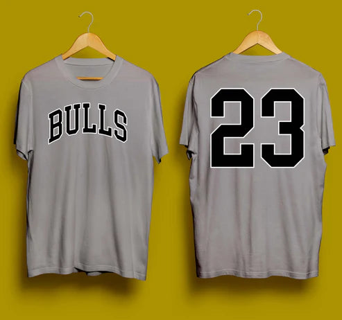 Bulls Emblem Graphic Oversize T Shirt