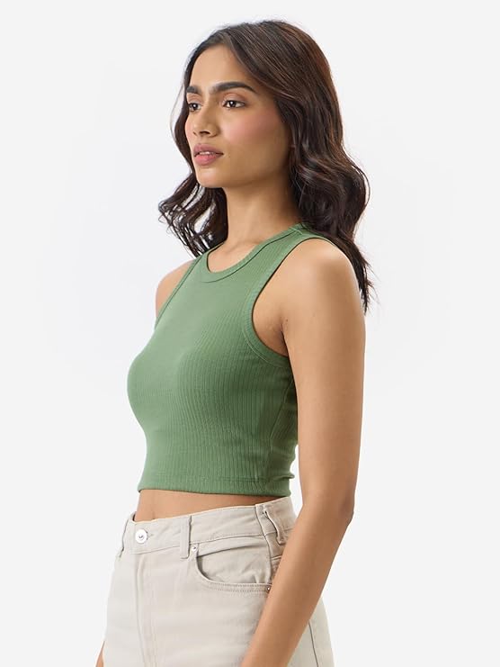 Essential Olive Green Tank Top