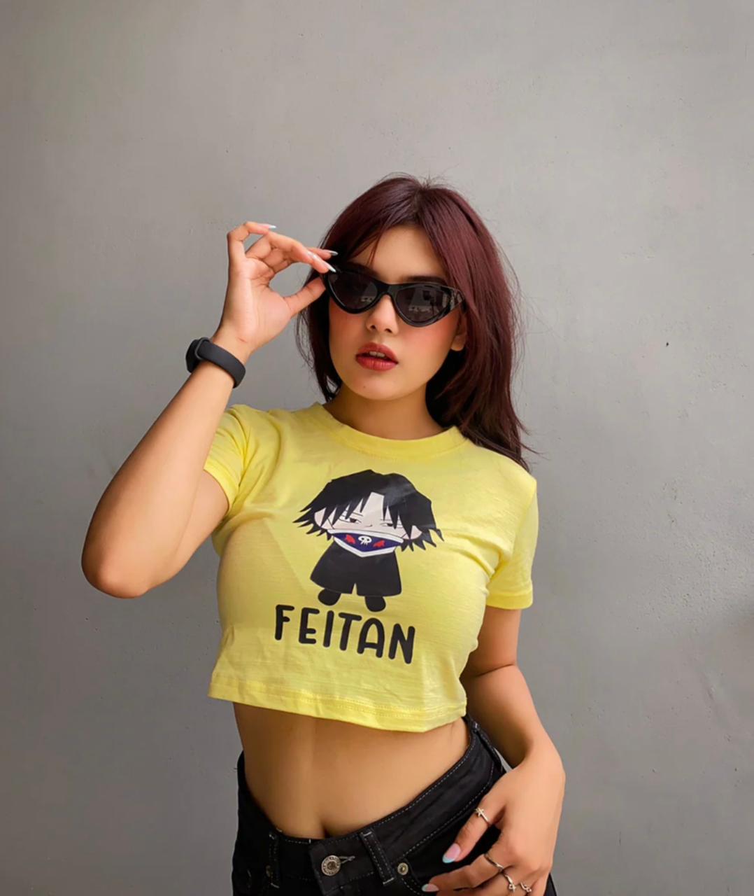 Feitan Anime Crop Top