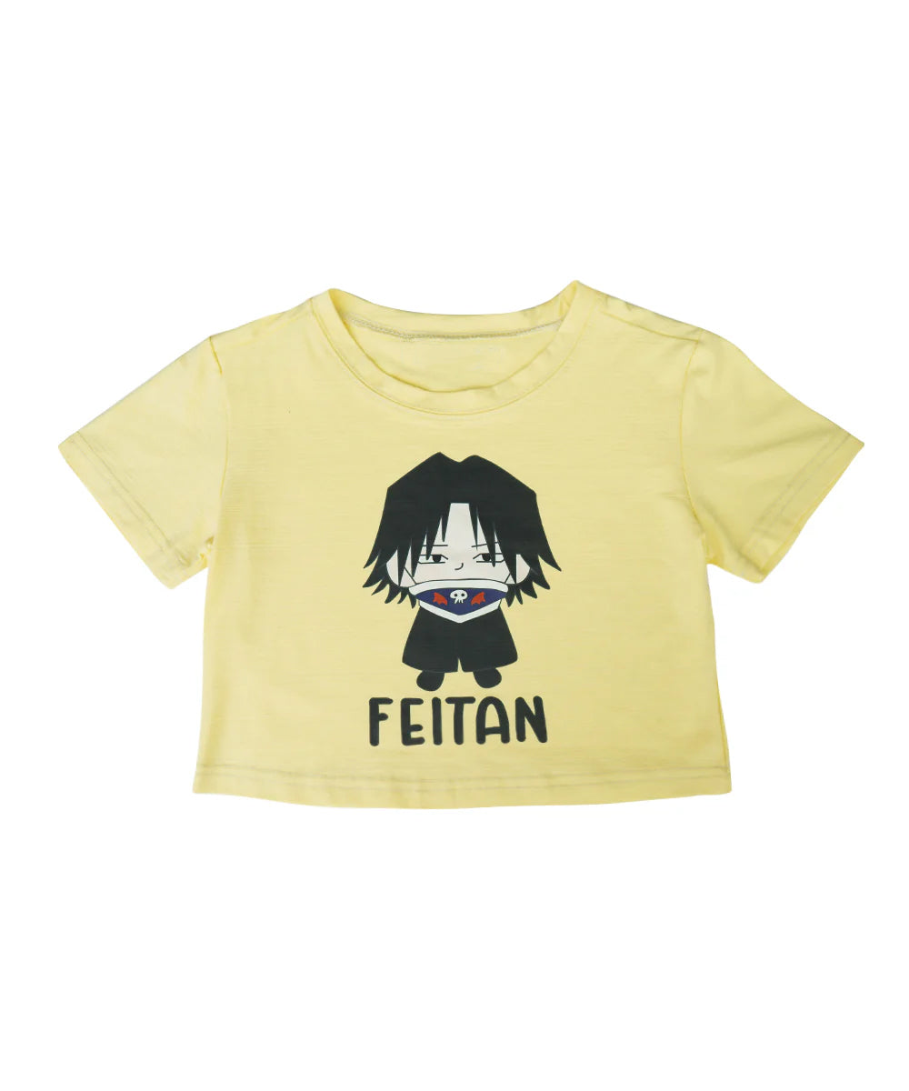 Feitan Anime Crop Top